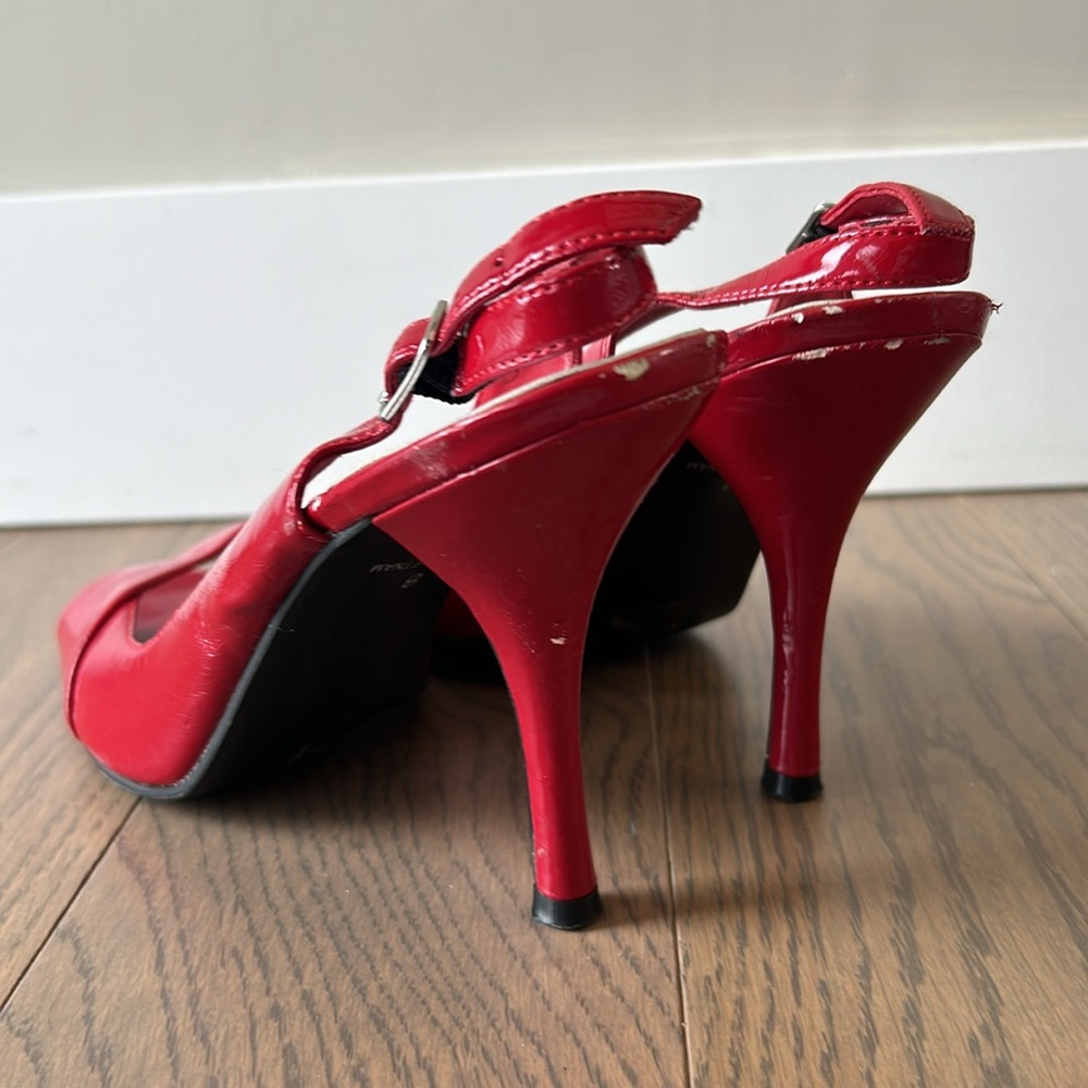 Low red heels - Picture 5 of 5